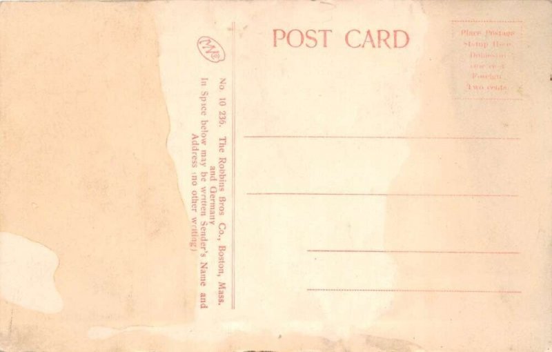 Rockland Maine Burning Lime Rock Vintage Postcard AA104018