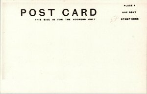 Vtg Gardner Massachusetts MA East Broadway Street View pre-1907 Postcard