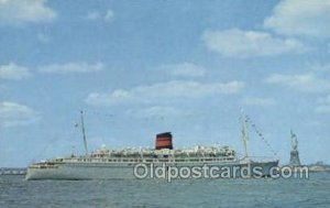 QTEV Queen Of Bermuda Ship Unused 