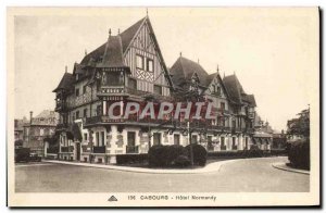 Old Postcard Cabourg Normandy Hotel