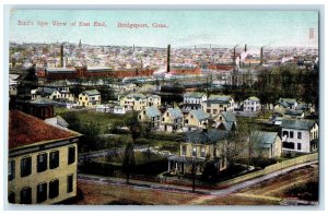 c1910's Bird's Eye View Of East End Bridgeport Connecticut CT Unposted Postcard