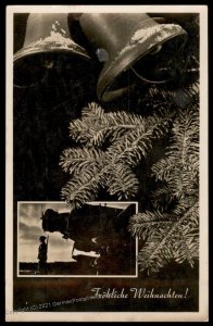 3rd Reich Germany 1941 Luftwaffe Training Weihnacht Christmas RPPC FELDPO 100597