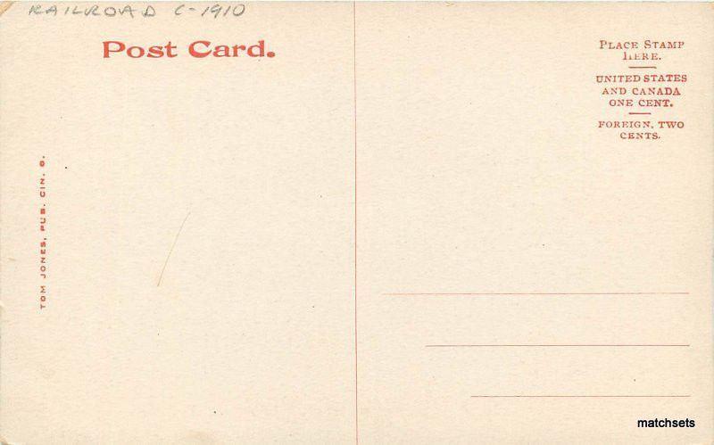 C-1910 Yankee Doodle Lake MOFFAT LINE COLORADO Tom Jones postcard 2851 