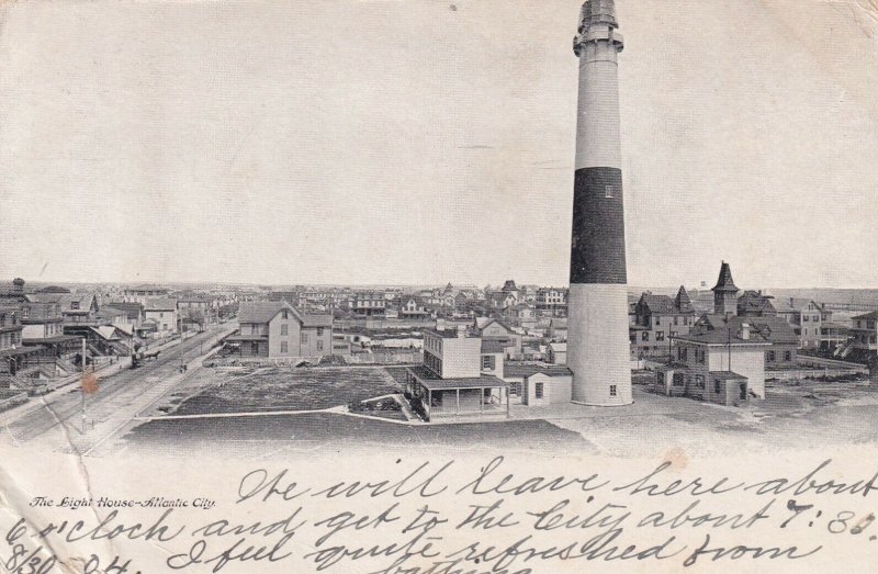 ATLANTIC CITY, New Jersey, PU-1904; The Light House