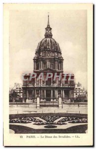 Old Postcard Paris Le Dome des Invalides