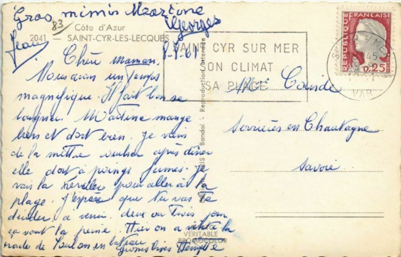 CPA SAINT-CYR-sur-MER Les Lecques - Scenes (1110945)