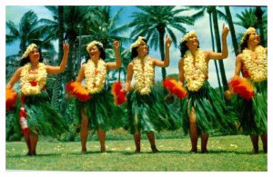 Postcard PEOPLE SCENE Honolulu Hawaii HI AU5260