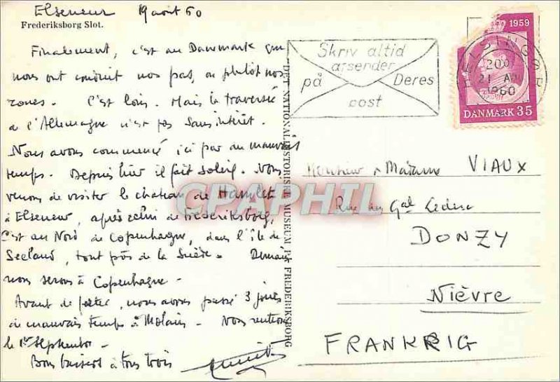 Modern Postcard Frederiksborg Slot