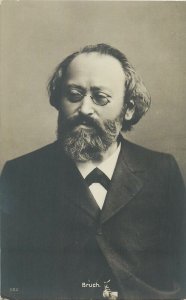 German composer Max Bruch postcard