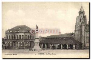 Old Postcard Mamers Place Carnot