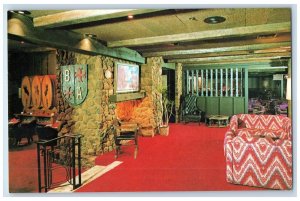 c1960s The Baron's Beef Spirits Interior Tucson Arizona AZ Unposted Postcard