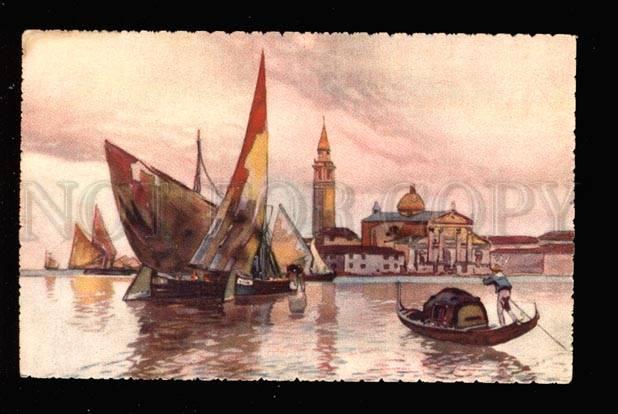 031410 ITALY Venice S.Giorgio isl. Vintage color PC