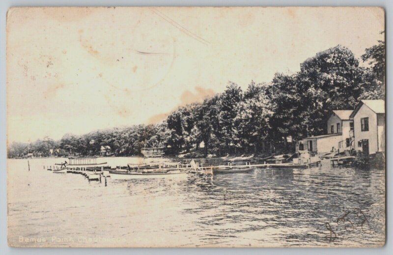 1907 Long Point State Park Bemus Point,Chautauqua lake N.Y.Boat Post ...