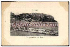 Old Postcard Cassis and Cape Canaille The Lombards