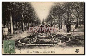 Vichy Old Postcard L & # 39ancien park