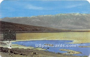 Bad Water - Death Valley, CA