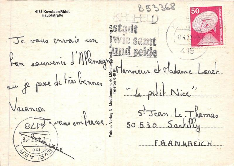 B53368 Kevelaer Hauptstrasse  germany