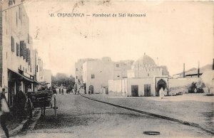 Lot 40 casablanca morocco marabout de sidi kairouani chariot