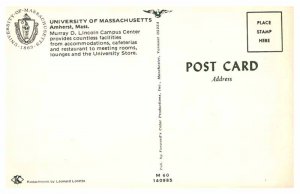 Postcard SCHOOL SCENE Amherst Massachusetts MA AT1881