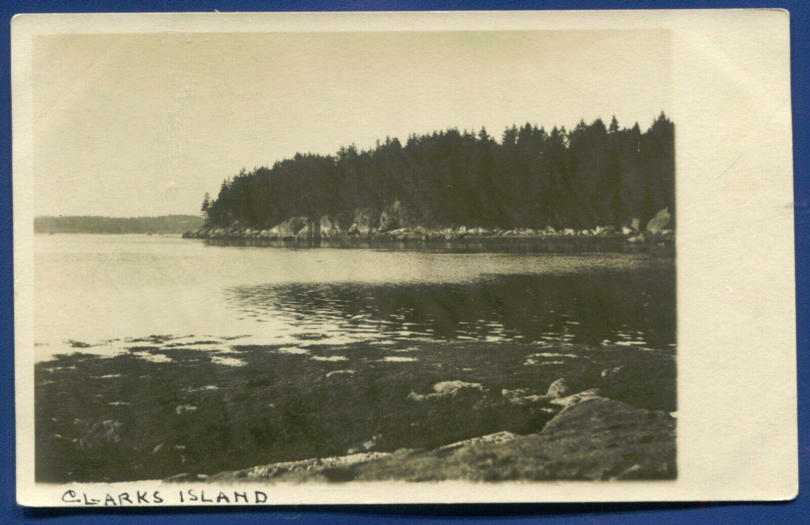 Clark Island Maine me vintage postcard United States Maine Other