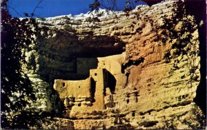 Montezuma Castle Arizona AZ VTG Postcard Kodachrome UNP Unused Vintage Chrome 