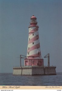 Lake Michigan , 1950-70s ; White Shoal Lighthouse