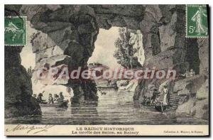 Old Postcard Le Raincy History Cave Des Bains At Raincy