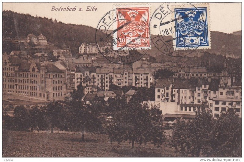 CZECH REPUBLIC, PU-1928; Bodenbach A. Elbe