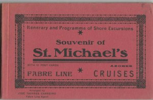 ST. MICHAEL's, Azores, Portugal, 00-10s; Postcards & tour guide booklet