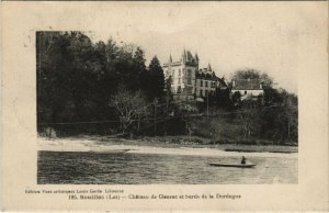 CPA SOUILLAC - Chateau de Cieurac et bords de la Dordogne (122873)