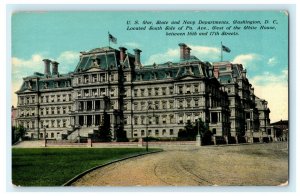 U.S. War State Navy Departments Washington D.C. Vintage Postcard 