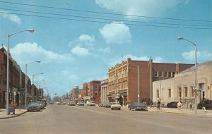 Chicago Street Scene STURGIS Michigan St. Joseph County c1960s Vintage Postcard