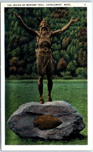 Postcard - The American Indian Of Mohawk Trail - Charlemont, Massachusetts