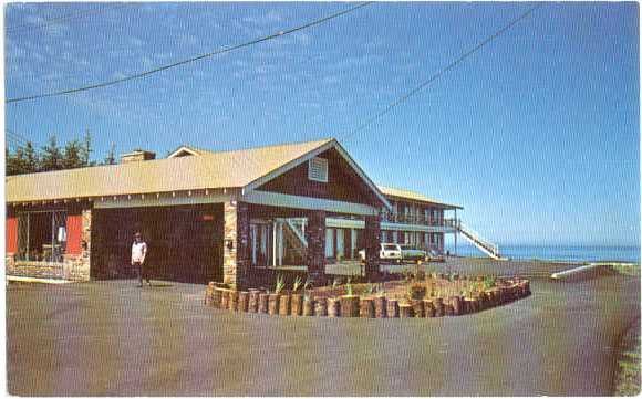 The Fireside Motel at Yachats, Oregon OR, Star Route North, Chrome