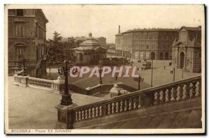 Old Postcard Bologna Piassa XX Settembre