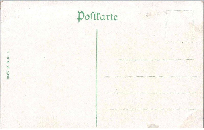 Berlin, Germany - The Hochbahn Triangle Bridge - c1908