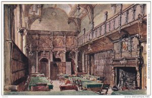 AS: John Fulleylove, LONDON, Elizabethan Hall in the Charterhouse, England, U...