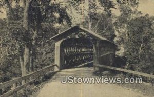 Green Mountain, Old Covered Bridge - East Arlington, Vermont VT  