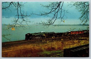 Railroad Locomotive Train Postcard - Delaware & Hudson