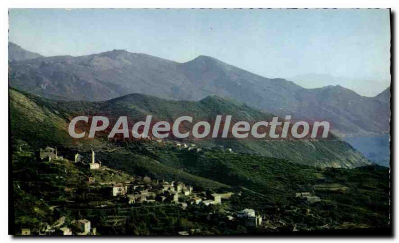 Postcard Modern Centuri Together On The Village View Au Fond Morsiglia