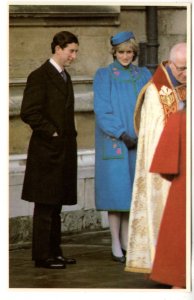 Christmas Day 1981, Charles and Diana at Church, Royal Family 1982