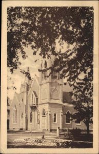 Manasquan New Jersey NJ Methodist Episcopal Church Vintage Postcard