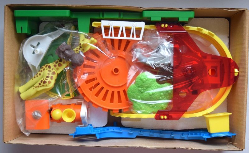 Vintage Battery Operated Jungle Express Woolworths UNUSED IN PACKAGE B-64