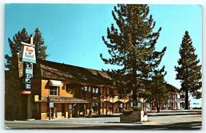 Postcard CA Lake Tahoe Sun N Sand Lodge Kings Beach Hotel D16