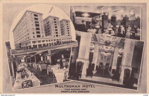 PORTLAND, Oregon, 1900-1910's; Multnomah Hotel