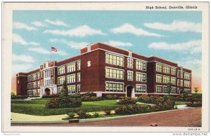 High Shool, DANVILLE, Illinois, 30-40's