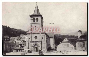 Postcard Argeles Gazost Old Church
