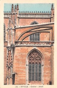 Catedral Detalle Sevilla Spain Unused 