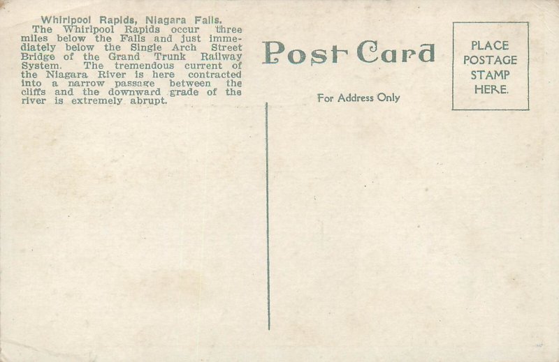 B524 United States Niagara Falls Whirlpool Rapids and Great Gorge Route railway