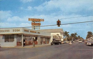 Homestead Florida Looking North On Krome Ave Vintage Postcard KK262
